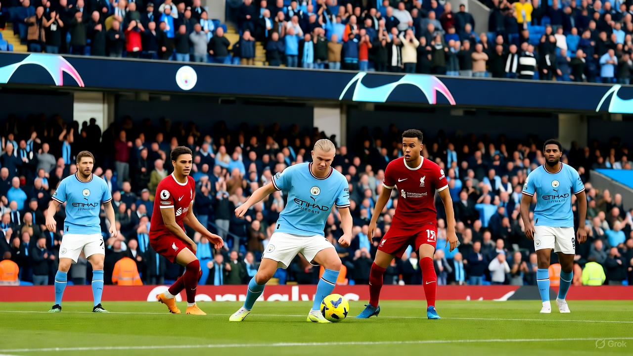 Soccer: Manchester City Thrashes Liverpool 5-1, Haaland Hat-Trick Seals Title Push (November 1, 2025)